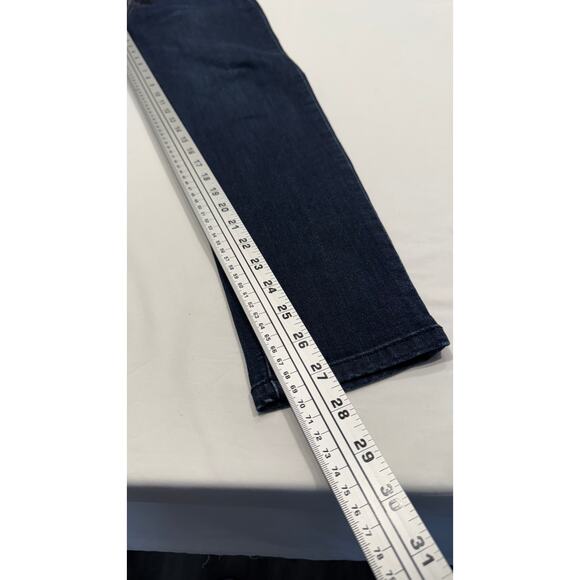 Wit & Wisdom Sophie Ankle Skinny Jeans Size 4 Dark Wash High Rise 5-Pocket Denim - Picture 9 of 10